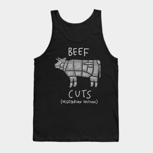 Beef Cuts Vegetarian Edition Tank Top